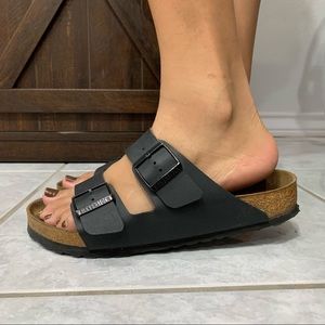 Birkenstock Black Double Strap Sandals